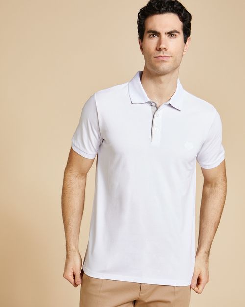 Paul Costelloe Living Men Short Sleeve Stretch Pique Polo