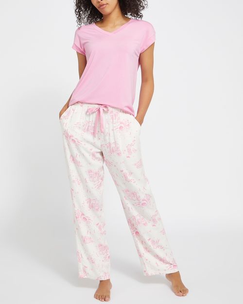 Viscose Twill Pyjama Pants