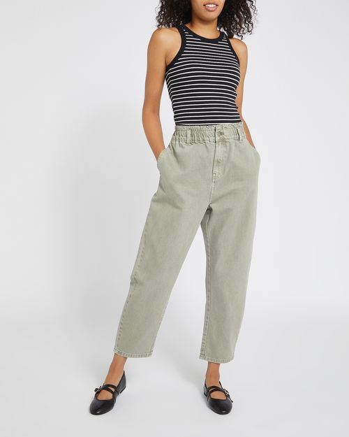 High Rise Slouchy Jeans