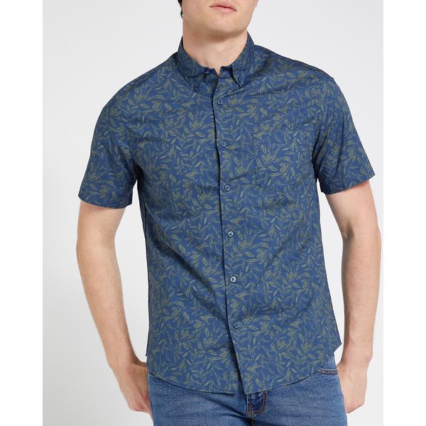100% Cotton Regular Fit Short-Sleeved Shirt
