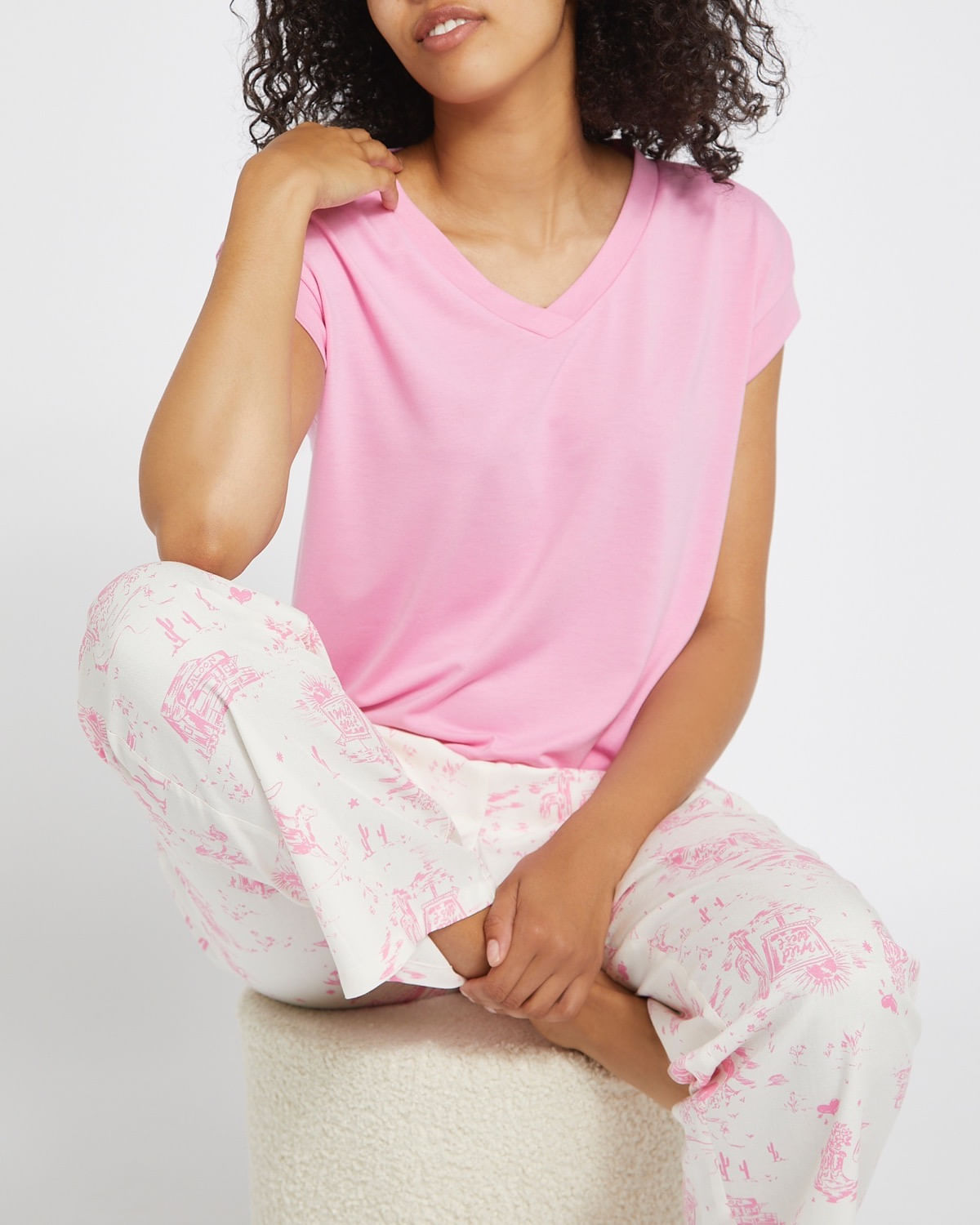 Pink Dunnes Womens Nightwear Stores Pyjamas Dunnes Pjs Womens