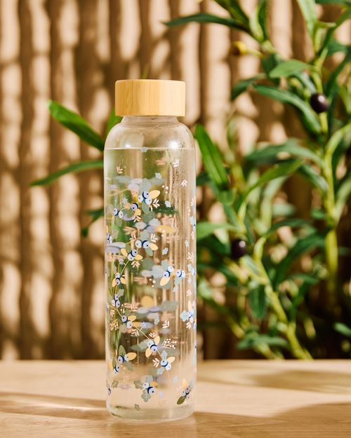 Glass Water Bottle