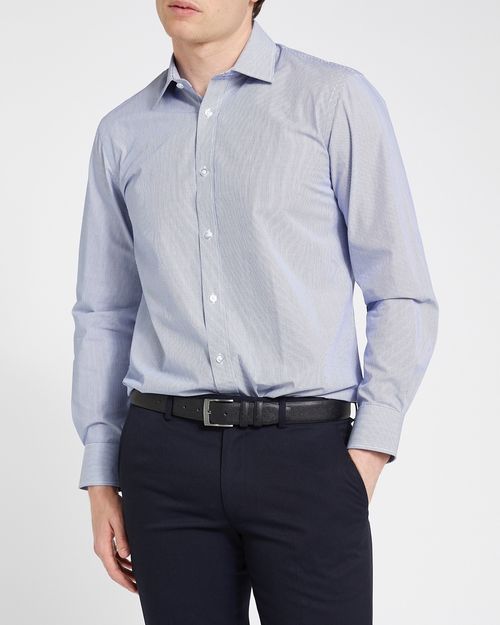 Regular Fit Cotton-Rich Design Shirt
