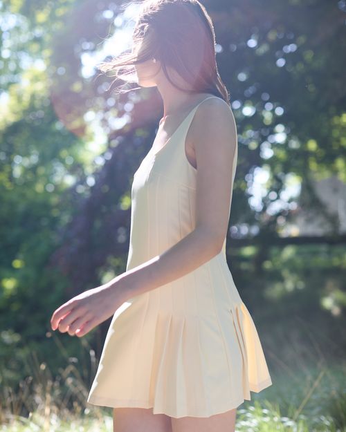 Savida Mia Pleat Detail Tennis Dress