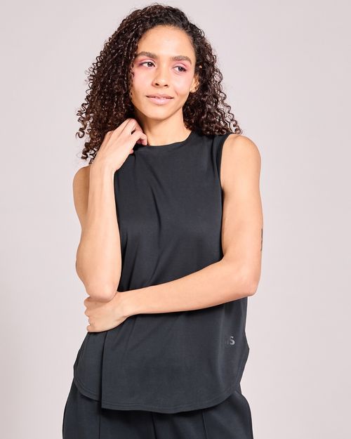 Helen Steele Soft Touch Black Modal Vest