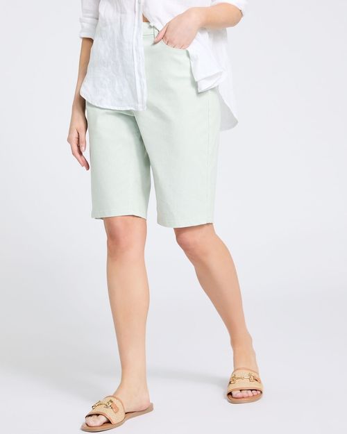 Stripe Knee Shorts