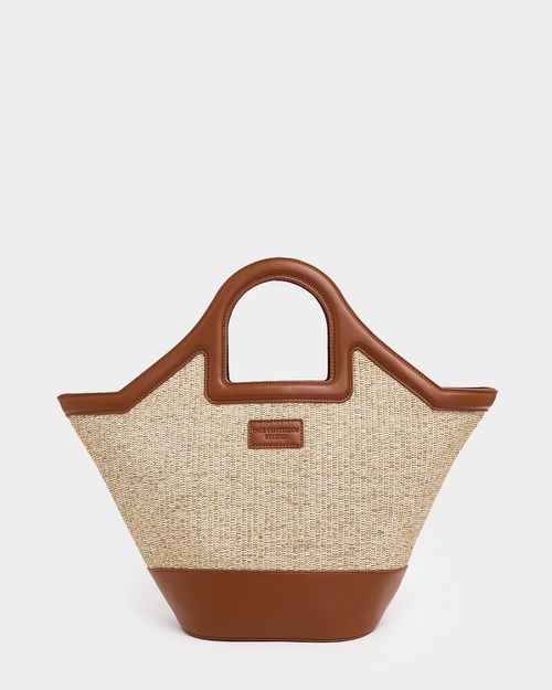 Paul Costelloe Living Studio Brown Beach Bag
