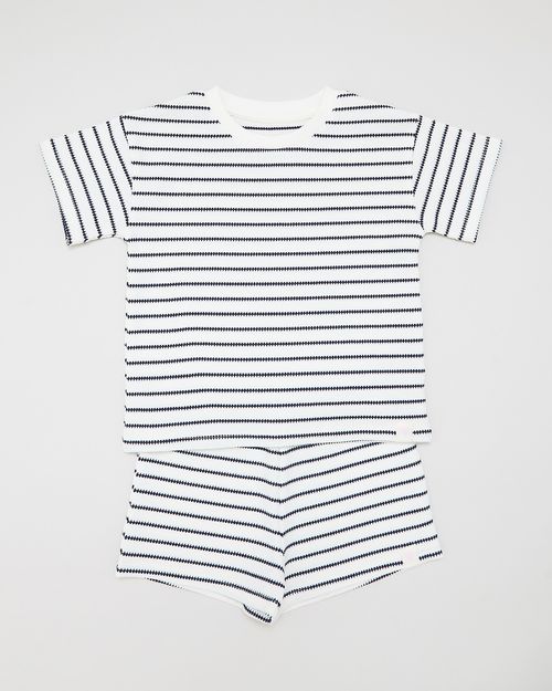 Stripe Short And Top Set (6 Months-5 Years)