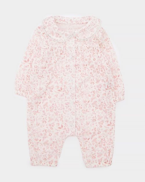 Floral Sleepsuit (Newborn-12 Months)