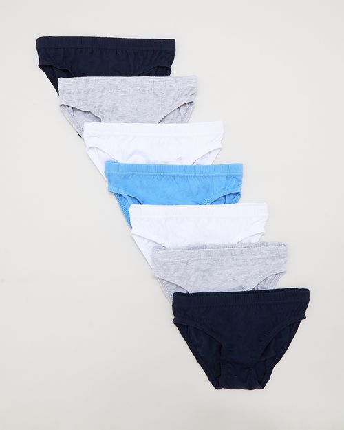 Plain Brief - Pack Of 7 (2-10 Years)