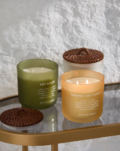 Woven Lid Candle