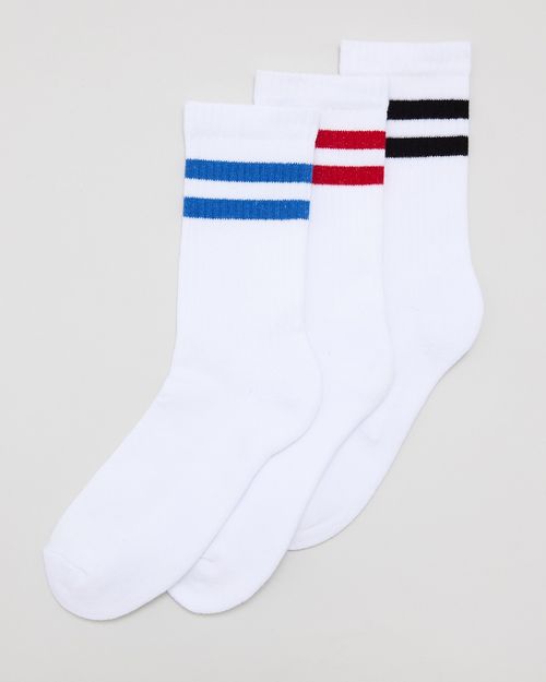 Cushion Crew Sock - Pack Of 3