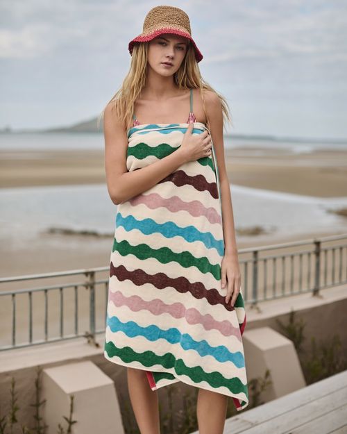 Carolyn Donnelly Eclectic Beach Towel