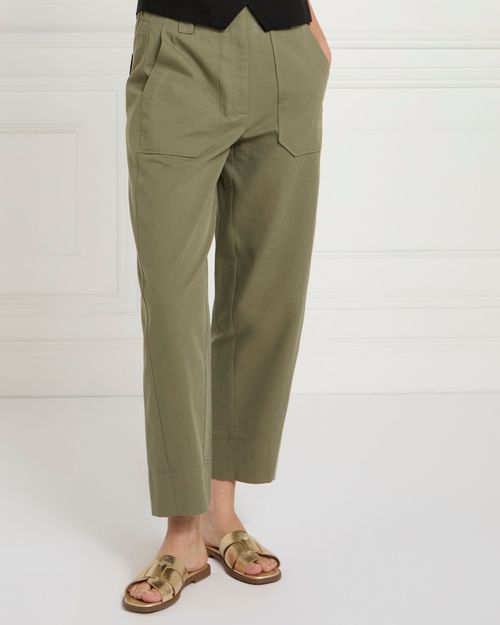 Gallery Lyocell Blend Utility Trousers