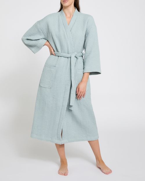Cotton Waffle Robe