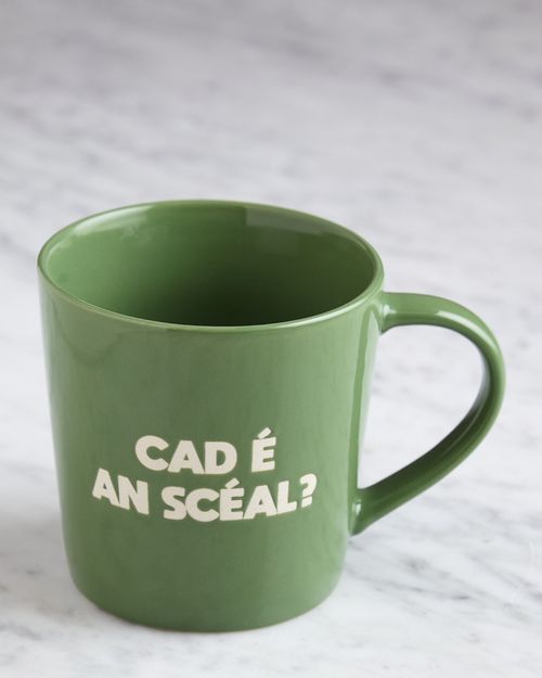 Helen James Considered Cad É An Scéal? Mug