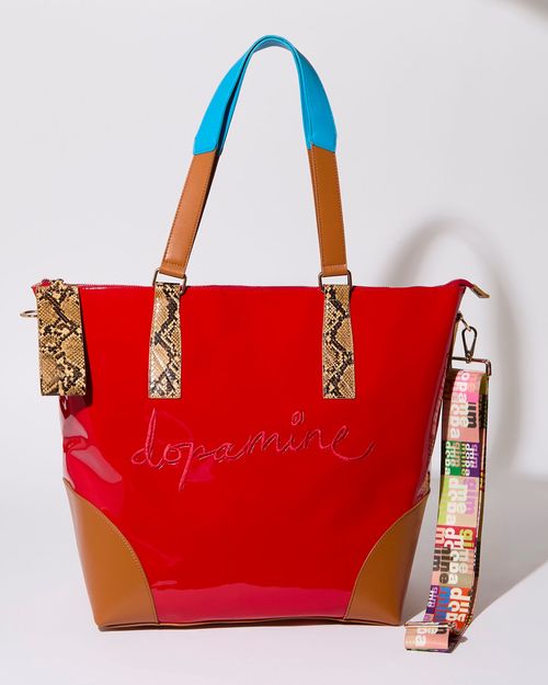 Joanne Hynes 'Dopamine' Liquid Lipstick Red Holdall