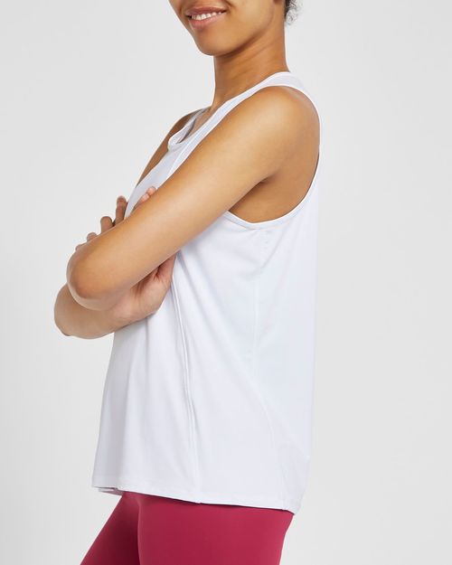 Training White Polyamide Vest