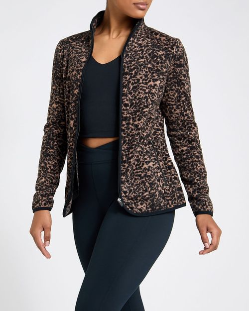 Leopard Printed Fleece