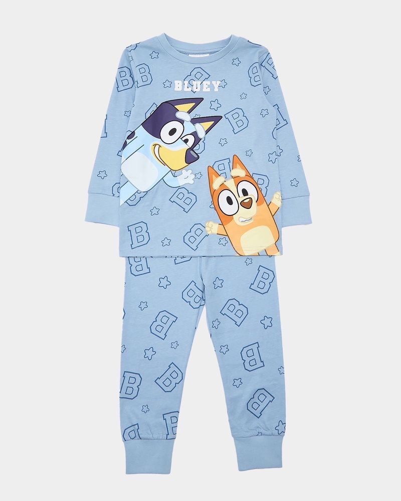 Dog Dunnes Stores Boys Pyjamas Bluey Long Sleeve Pyjama Set (18
