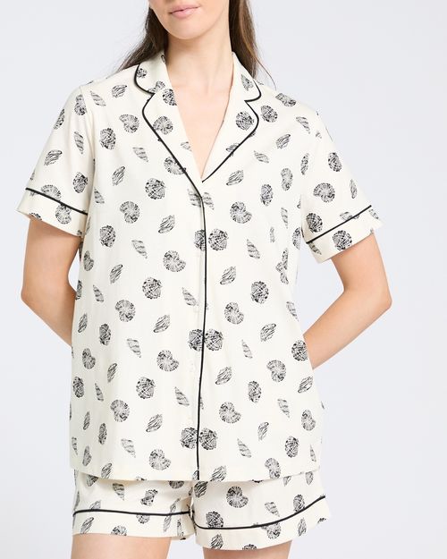 Cotton Revere Shorts Pyjama Set
