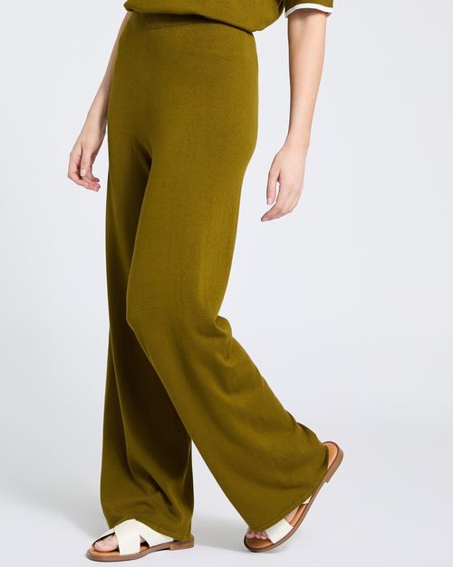 High Waisted Co-Ord Knit Trousers