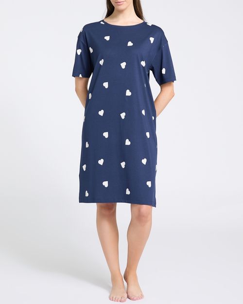 Cotton Modal T-Shirt Nightdress