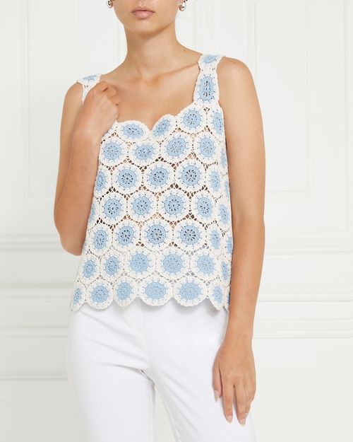 Gallery Alba Crochet Top