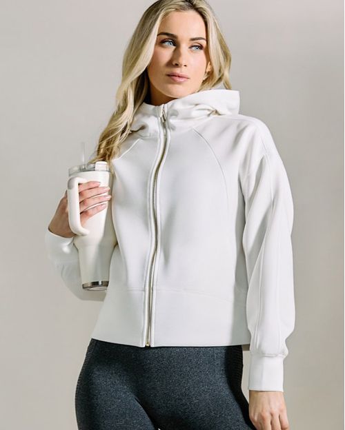 Scuba Zip Through Hoodie
