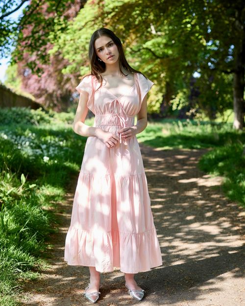 Savida Bella Midi V-Neck Dress