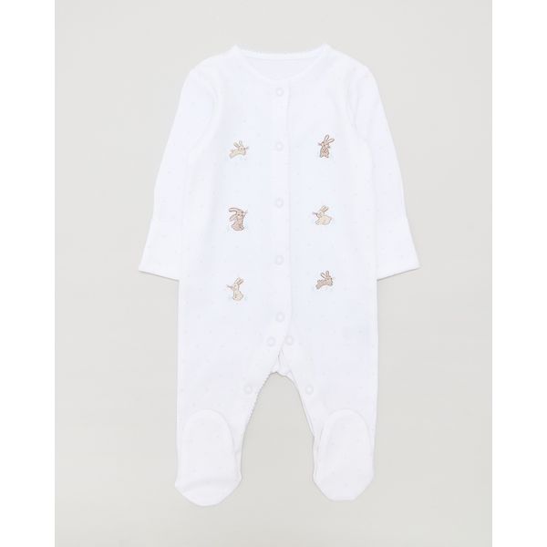 Bunny Sleepsuit (Newborn-12 Months)
