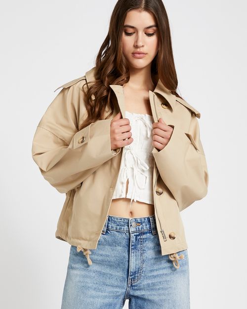 Savida Short Trench Coat