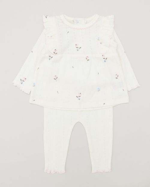 Floral Legging Set (Newborn-12 Months)