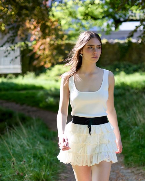 Savida Arti Ruffle Mini Skrt