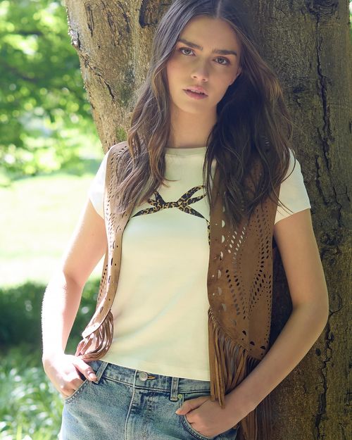 Savida Arti Fringe Waistcoat