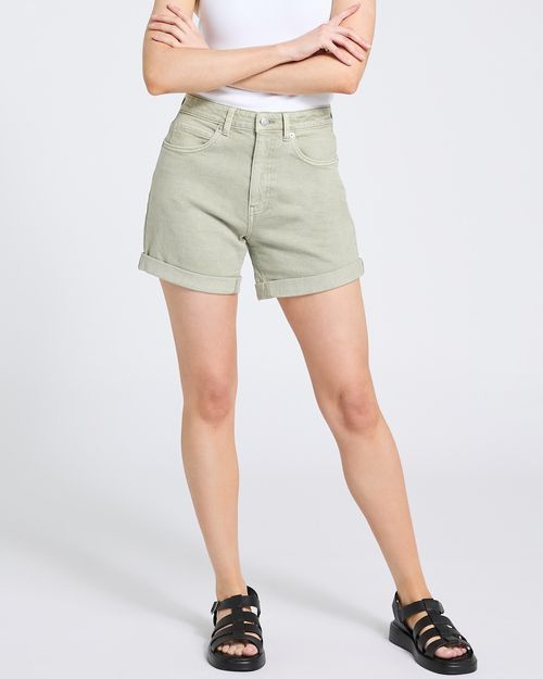 High Rise Mom Shorts