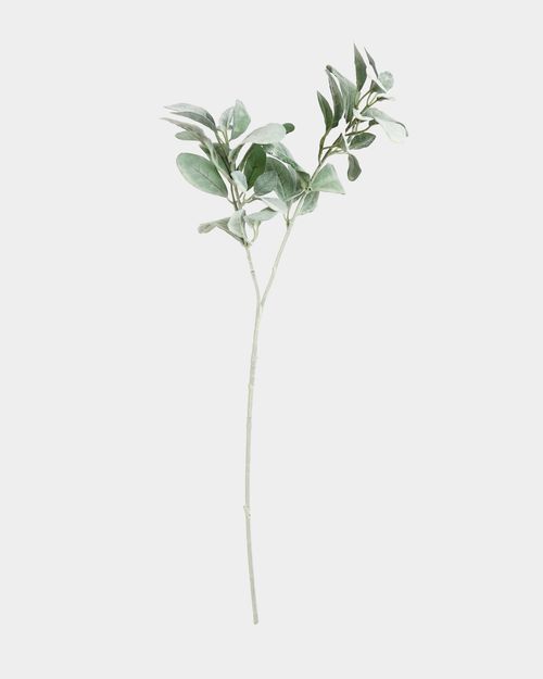 Flocked Rabbit Ear Stem