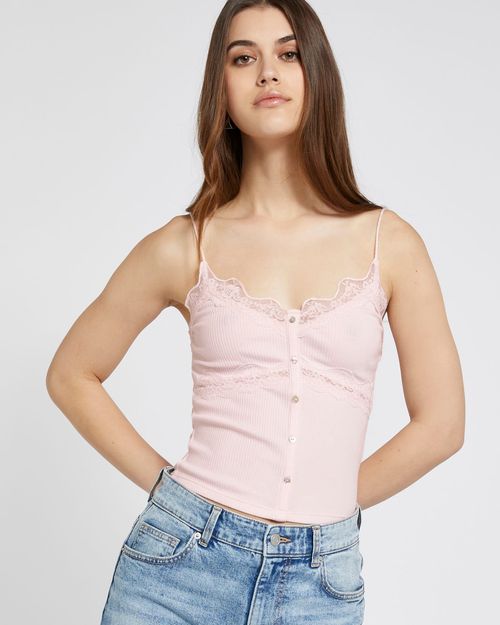 Savida Bailey Lace Cami Vest Top