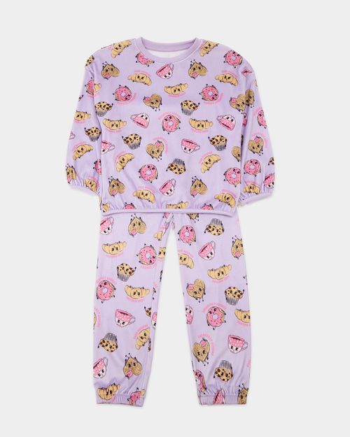 Velour Pyjama Set (2-14 Years)