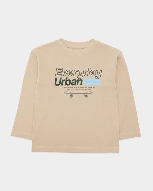Long Sleeve Print Top (2-14 Years)