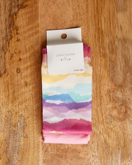 Leigh Tucker Willow Emily Socks - Pack Of 2