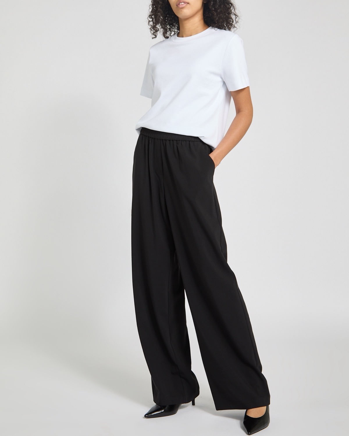 Tailored Wide Leg Trousers Dunnes Stores