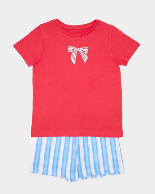 Jersey Pyjama Shorts Set (2-14 Years)