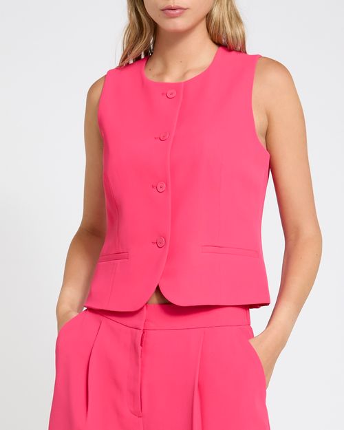 Crepe Waistcoat