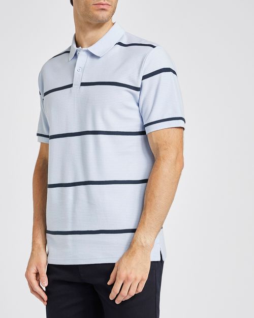 Chevron Stripe Regular Fit Polo