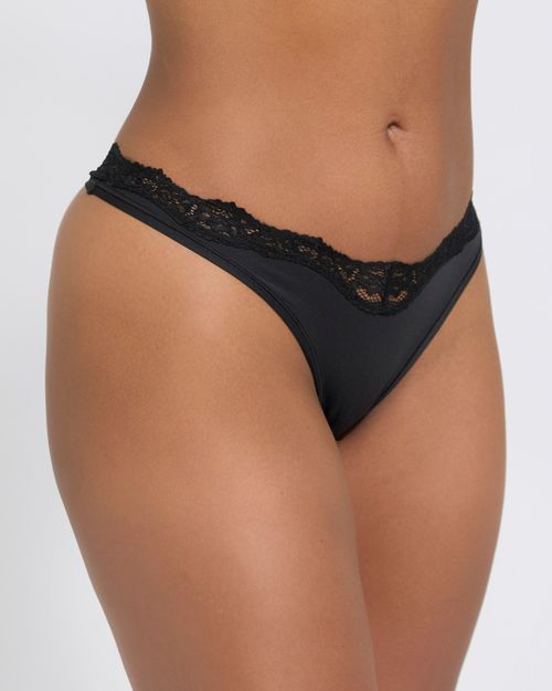 Stretch Lace Thong