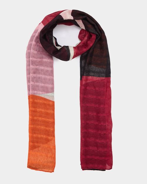 Geo Block Scarf