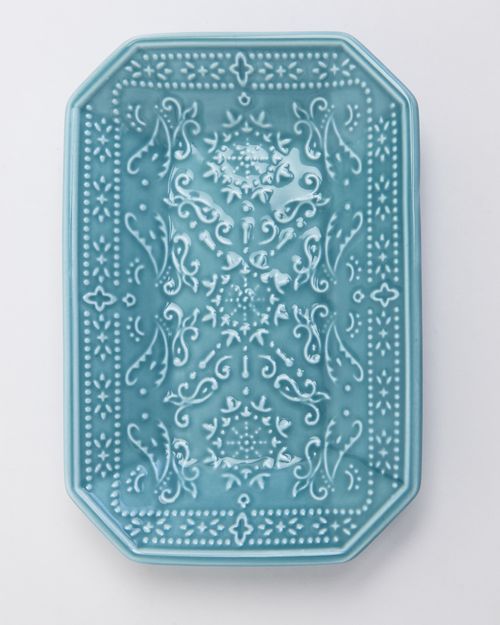 Carolyn Donnelly Eclectic Embossed Soap Dish