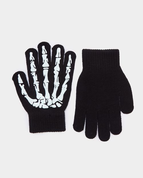 Skeleton Gloves (3-11 Years)