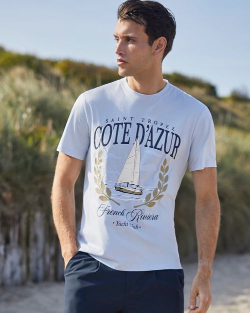 Regular Fit Front Graphic T-Shirt